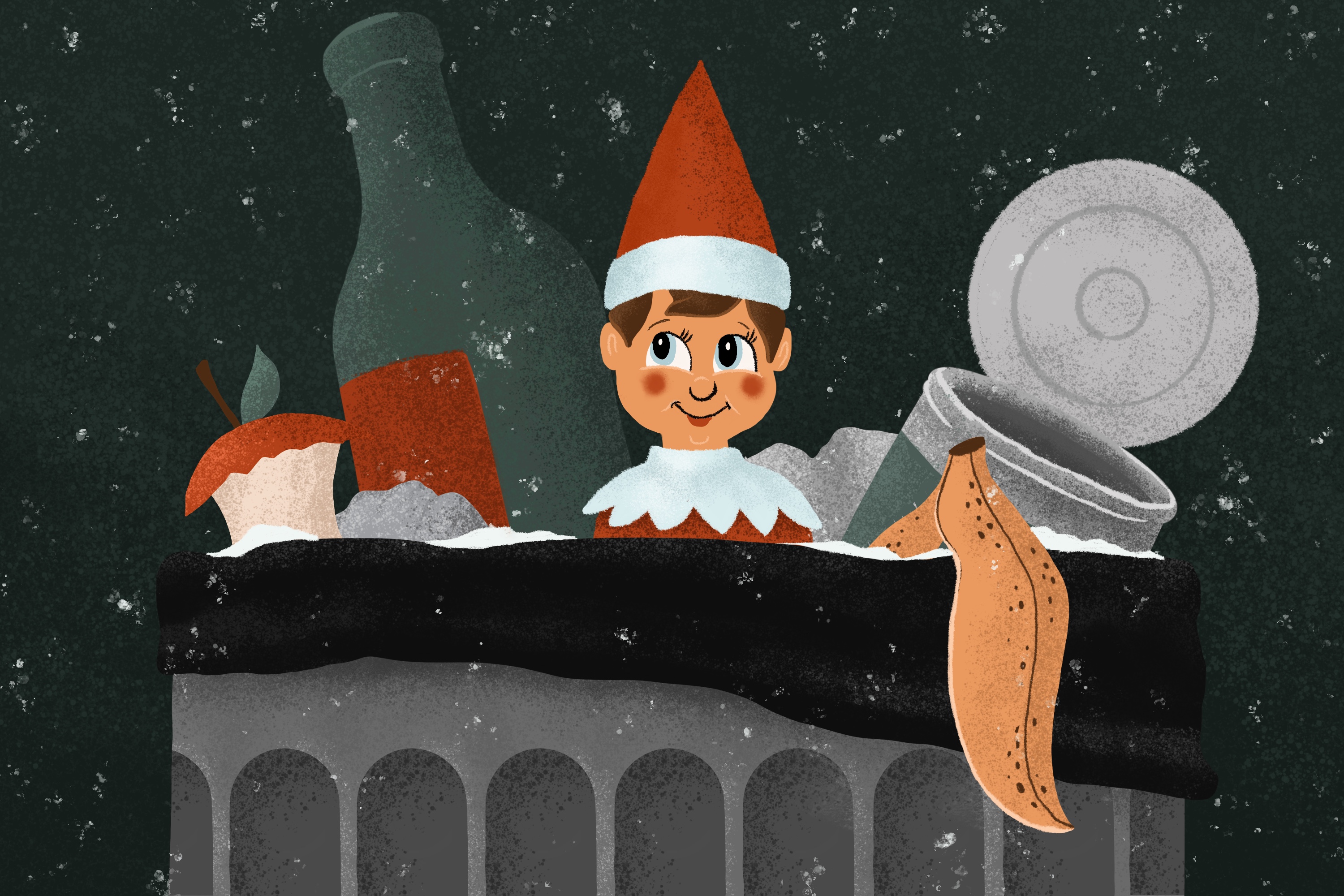 Cool Dad Elf on the Shelf