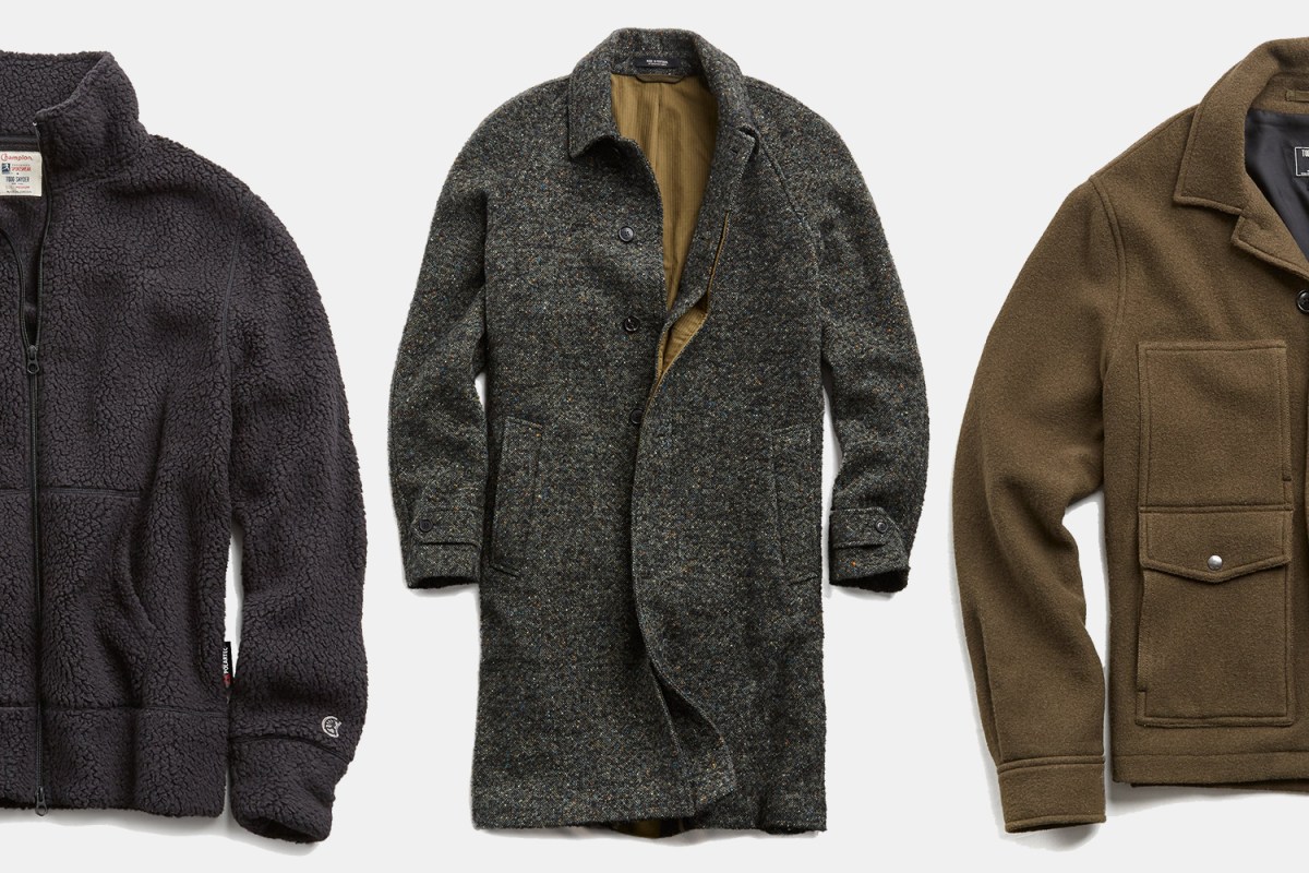 Todd Snyder men's jackets and topcoats