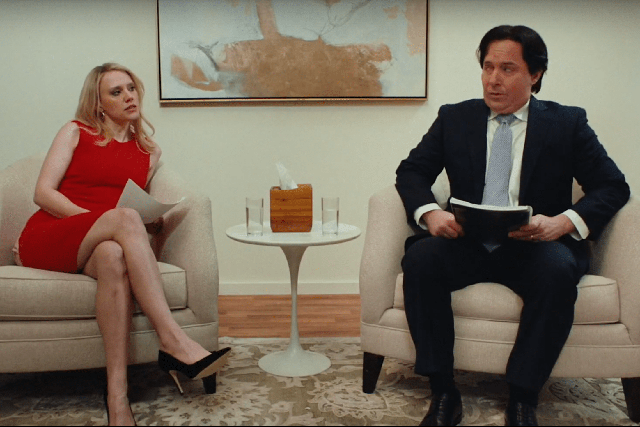 "Saturday Night Live" turns "Marriage Story" into a look at Kellyanne and George Conway