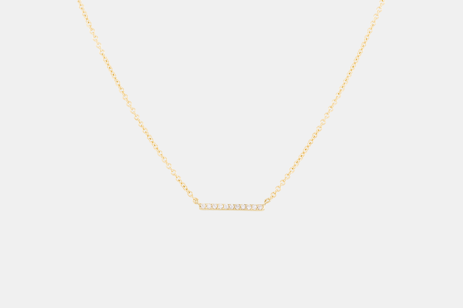 This 'Diamonds Line' necklace from Mejuri is a no-brainer