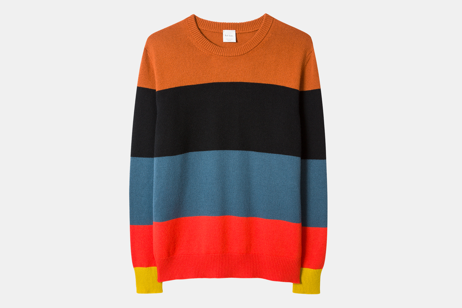 Paul Smith Men's “Artist Stripe” Cashmere Sweater Sale
