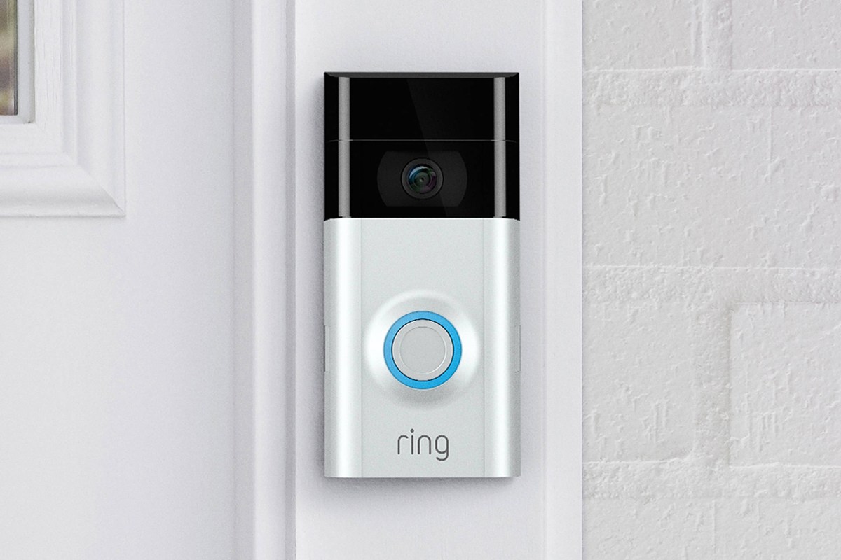 Ring Video Doorbell 2 home security device from Amazon