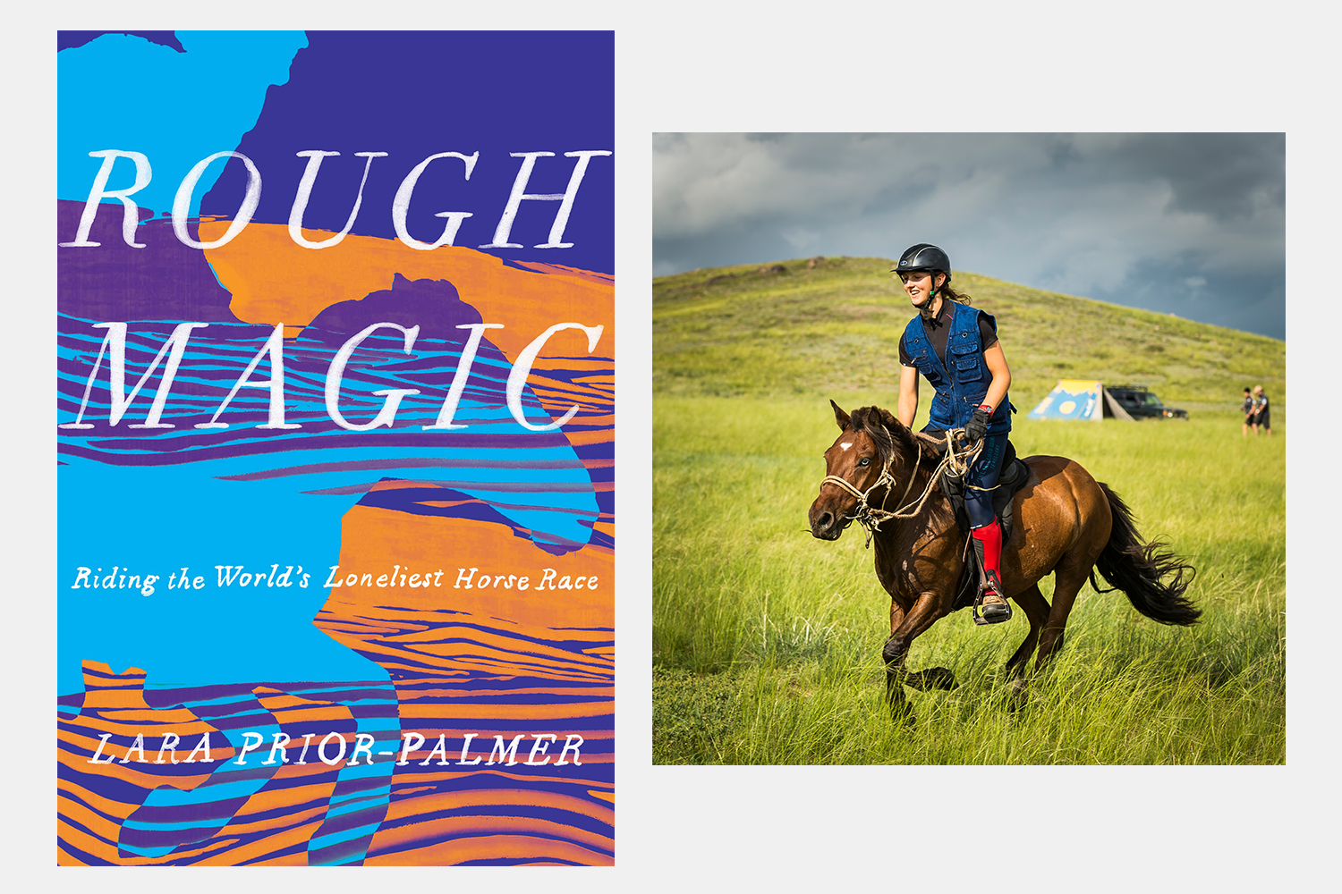 Rough Magic Lara Prior-Palmer horse race book