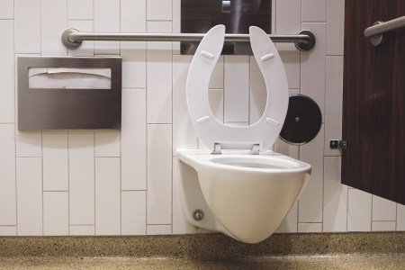 Toilet restroom stall