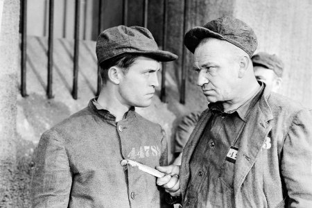 Chester Morris and Wallace Beery in "The Big House"