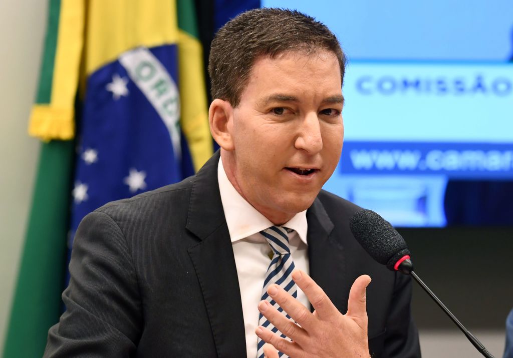 Glenn Greenwald Charged With Cybercrimes in Brazil