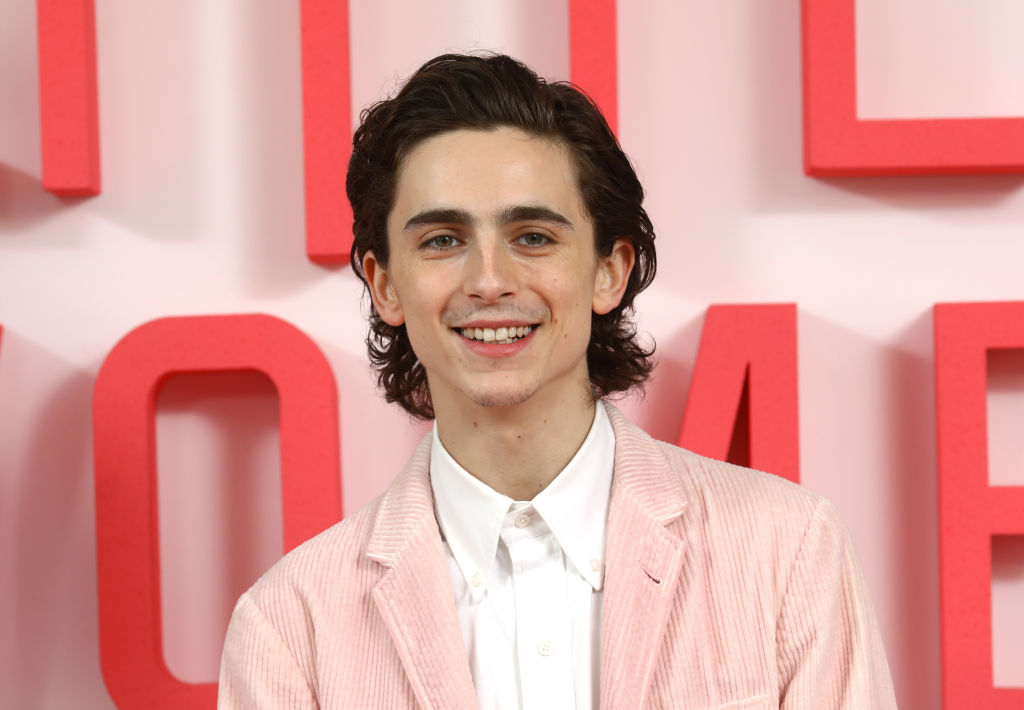 Timothee Chalamet attends the Little Women London evening photocall at the Soho Hotel on December 16, 2019 in London, England. Little Women releases in UK cinemas on 26th December. (Photo by Tim P. Whitby/Tim P. Whitby/Getty Images for Sony Pictures Releasing UK)