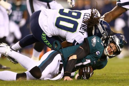 Seahawks Player Expects Death Threats for Hit on Eagles QB