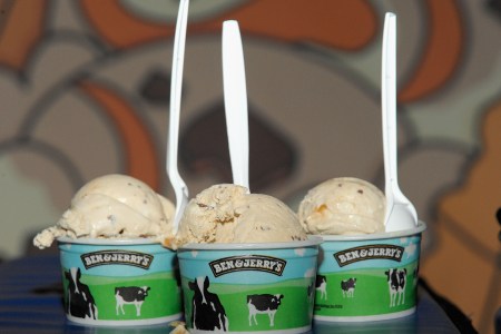 Ben & Jerry's ice cream cups