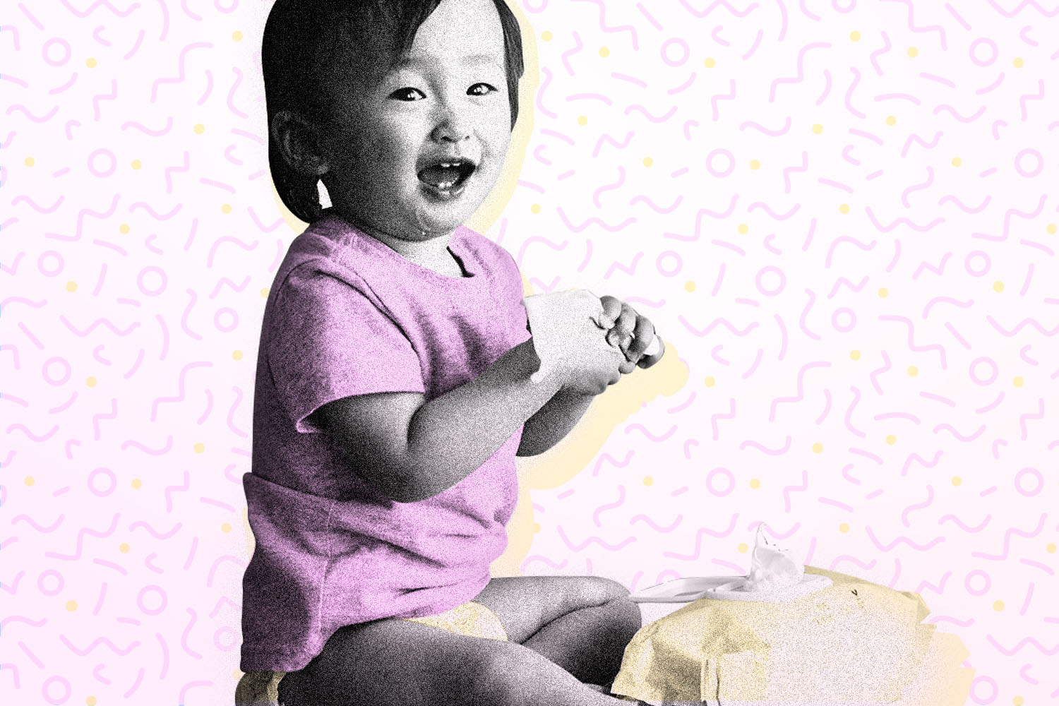 Millennial parent baby photos