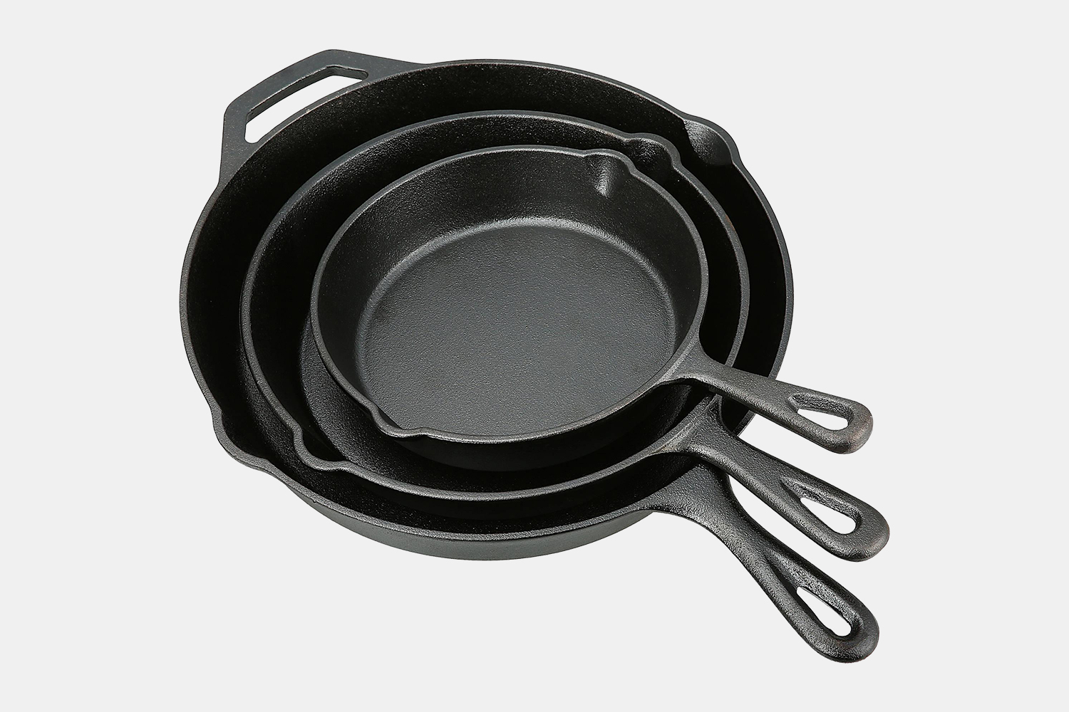 Ozark Trail Three Piece Cast Iron Skillets