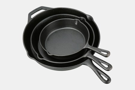 Ozark Trail Three Piece Cast Iron Skillets