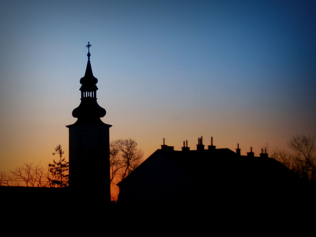 Church silhouette