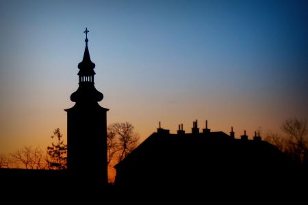 Church silhouette