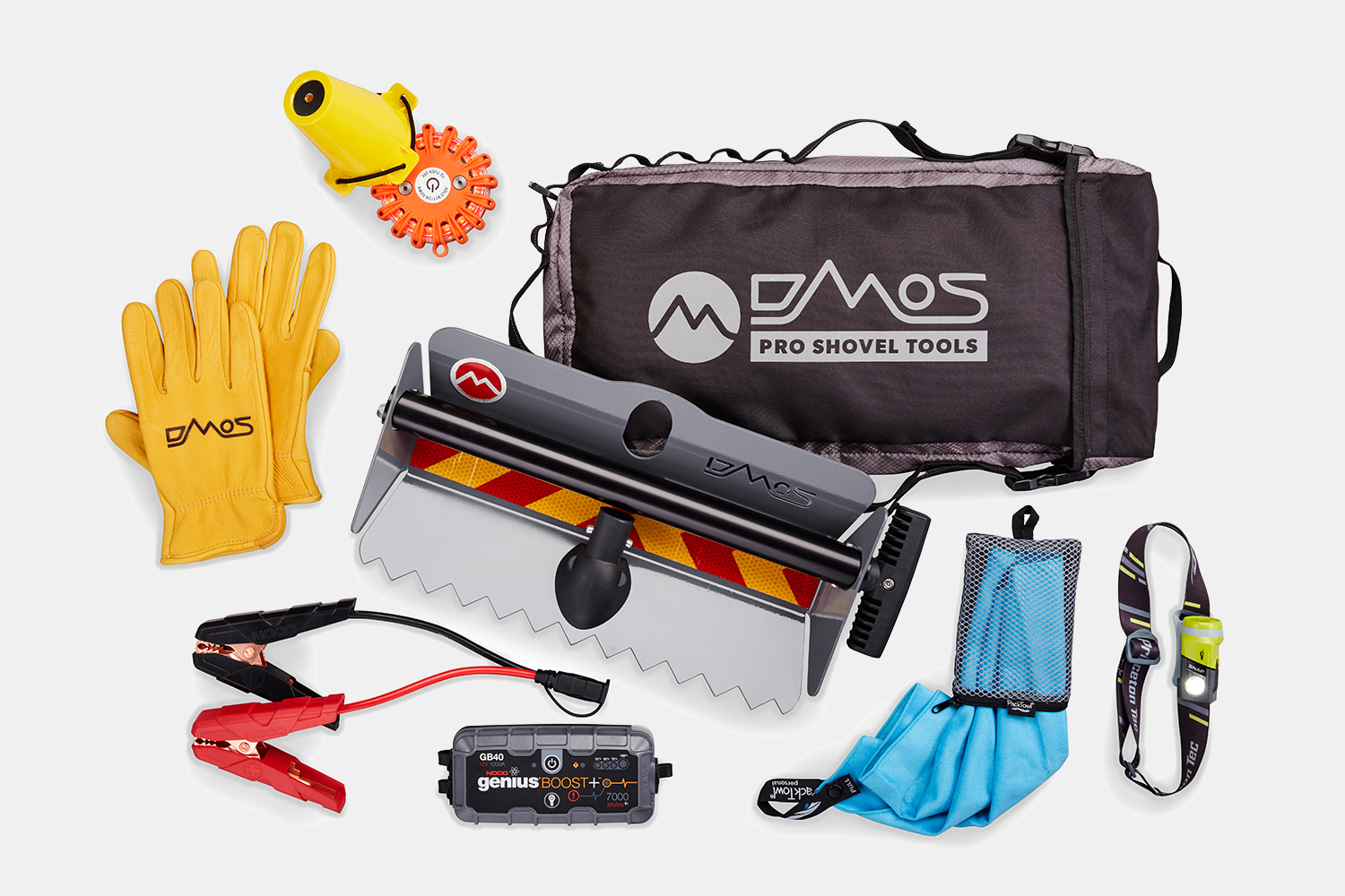 DMOS Roadside Expansion Kit and Collapsible Shovel