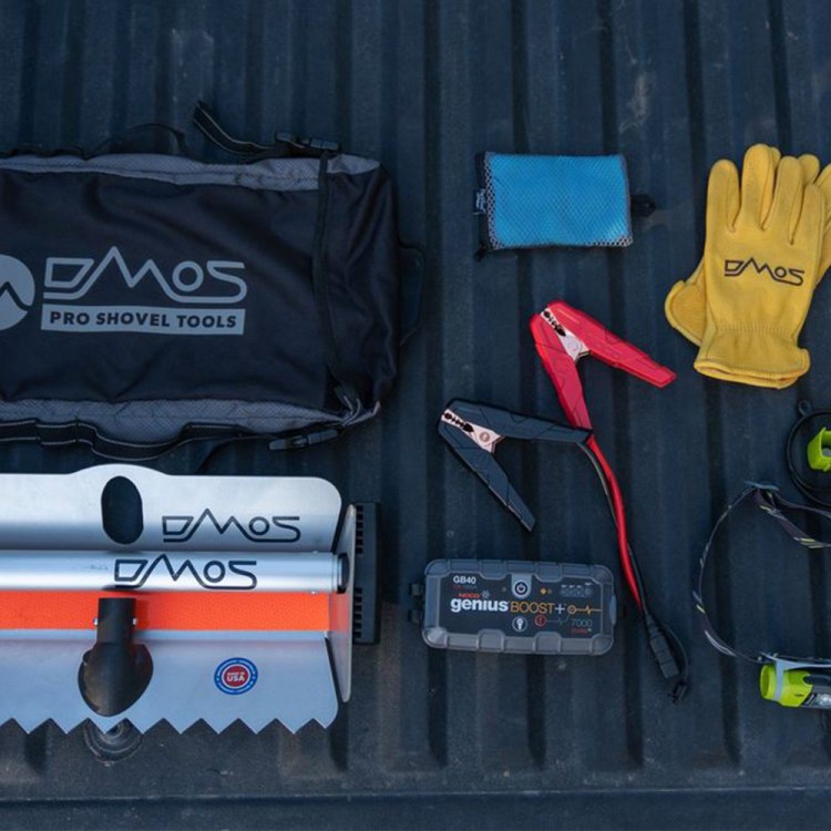DMOS Emergency Roadside Expansion Kit With Packable Shovel