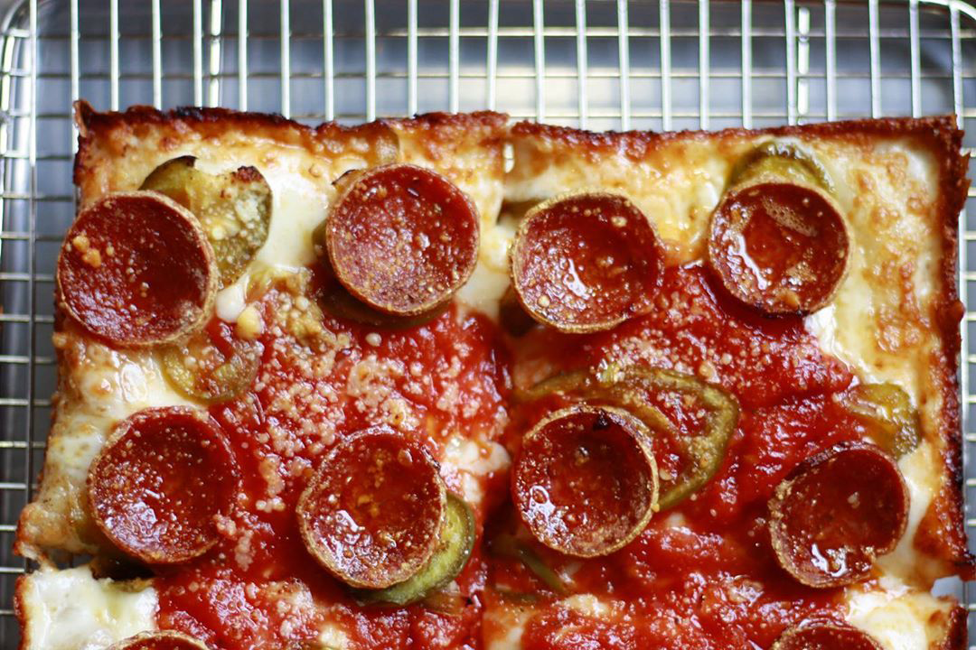 New York's Emmy Squared — which sells Detroit-style square pies — is the latest DC pizzeria that doubles as a great date spot