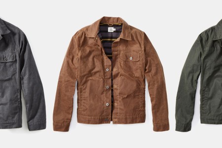 Huckberry Waxed Trucker Jacket