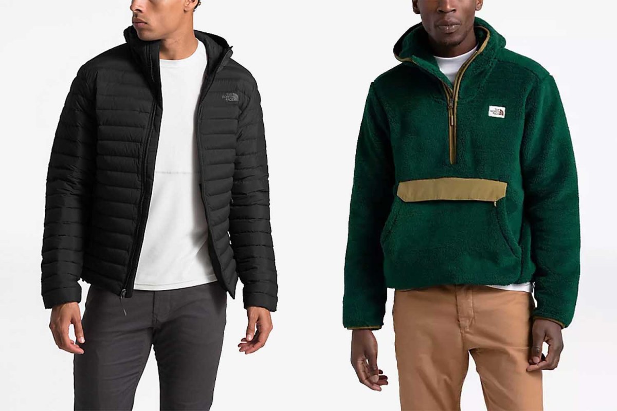 You can take 30% off tons of North Face styles, like the Stretch Down hoodie and Campshire Pullover