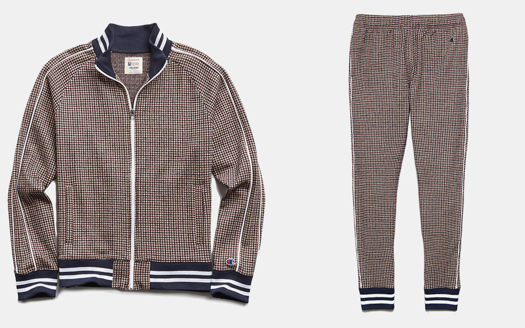 nike chequered tracksuit