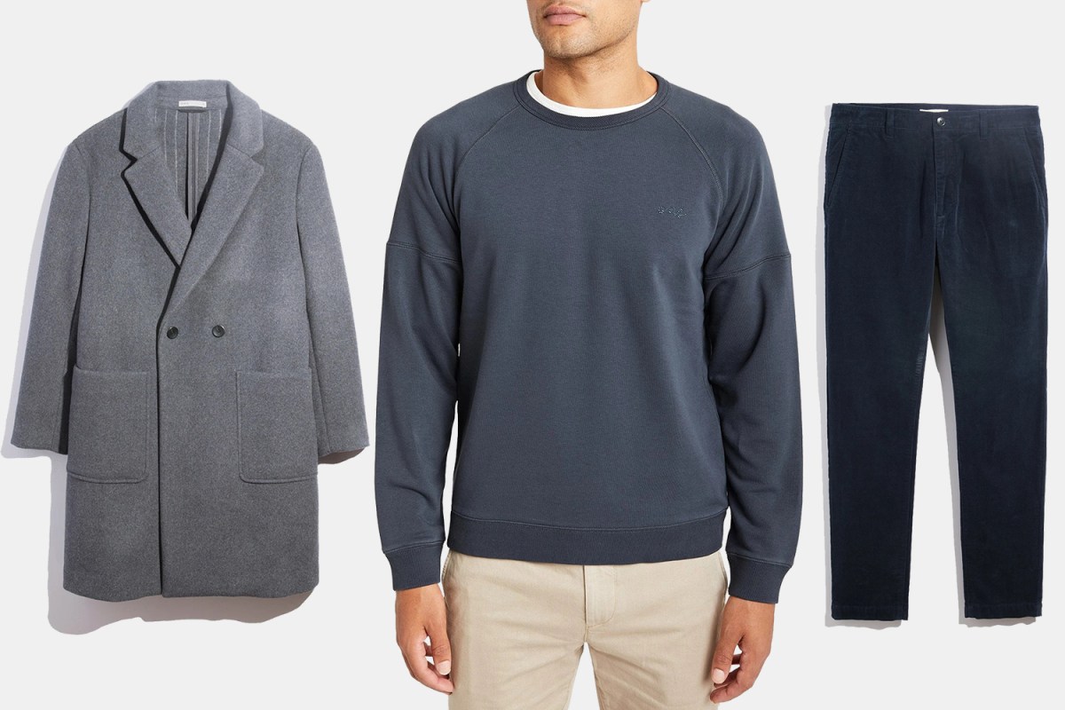 O.N.S Menswear Overcoats, Sweatshirts and Chinos