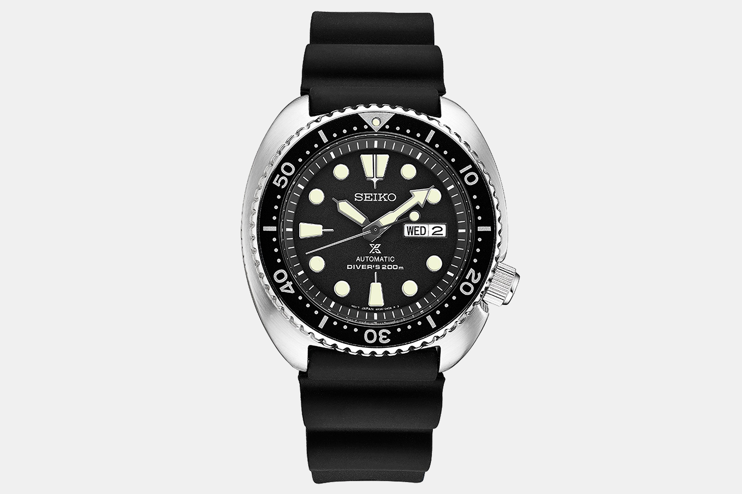 Seiko Prospex Diver With Rounded Stainless Steel Case