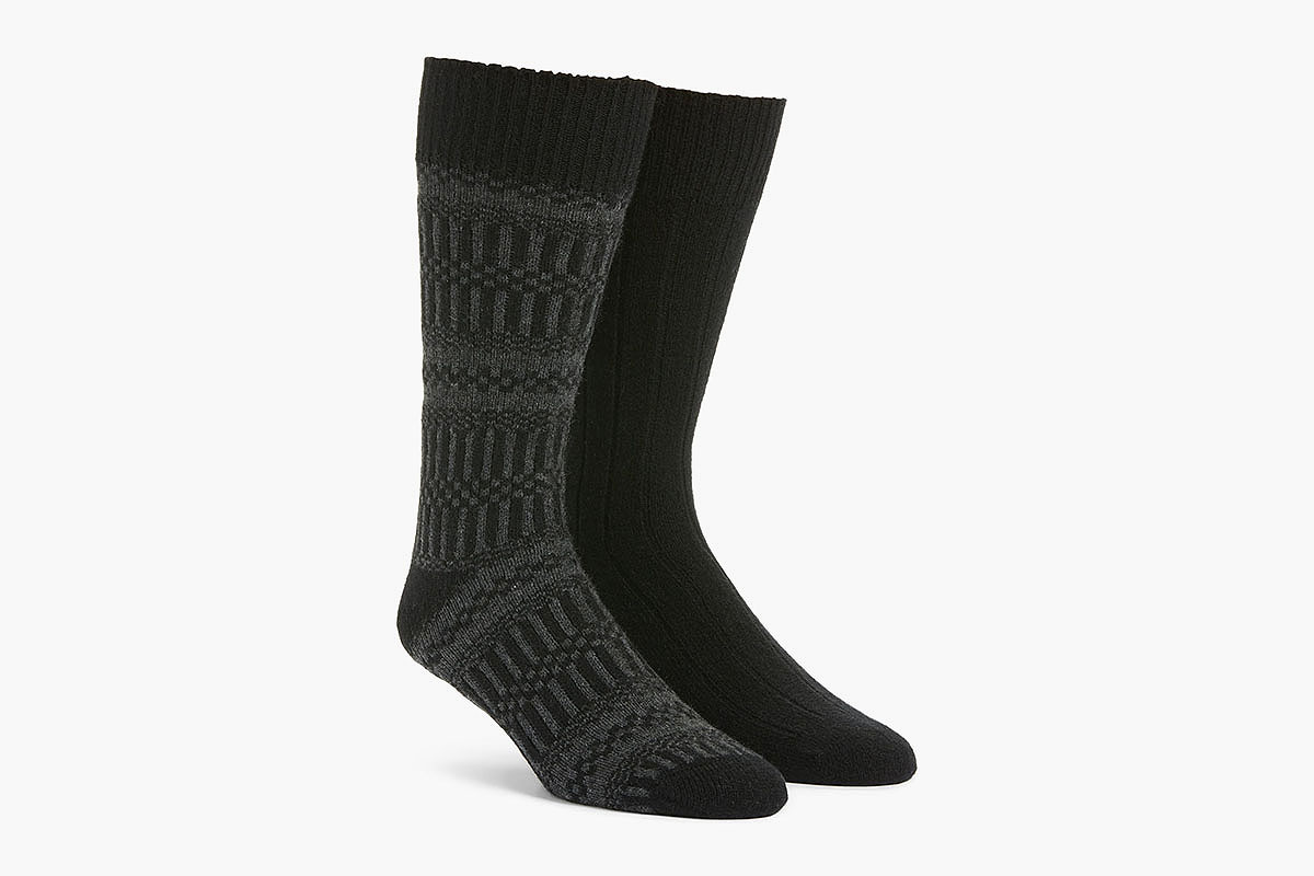 2-Pack Cashmere Blend Socks