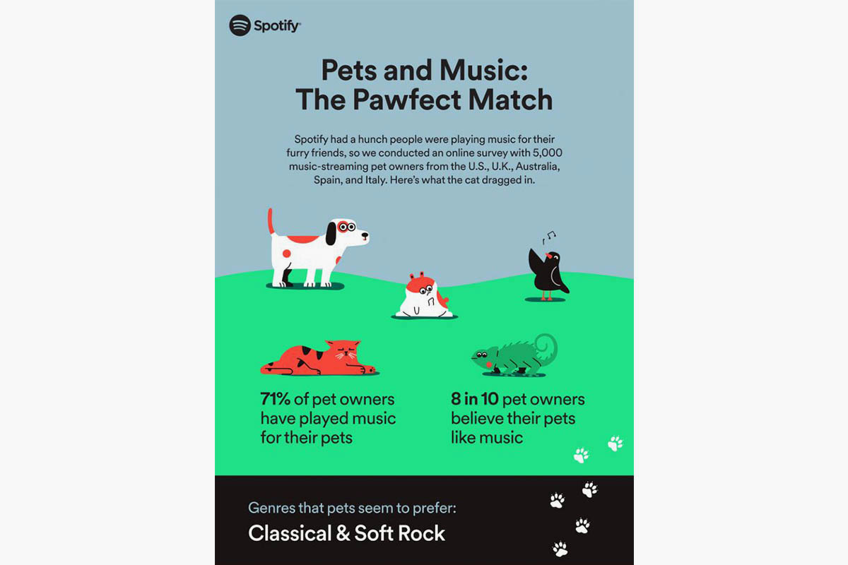 Spotify pet playlist