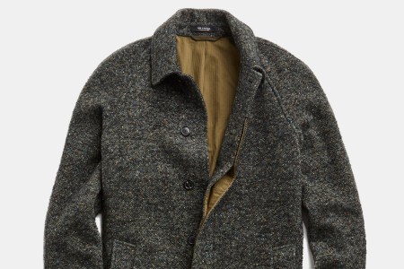 Todd Snyder Men's Italian Wool Fleck Topcoat