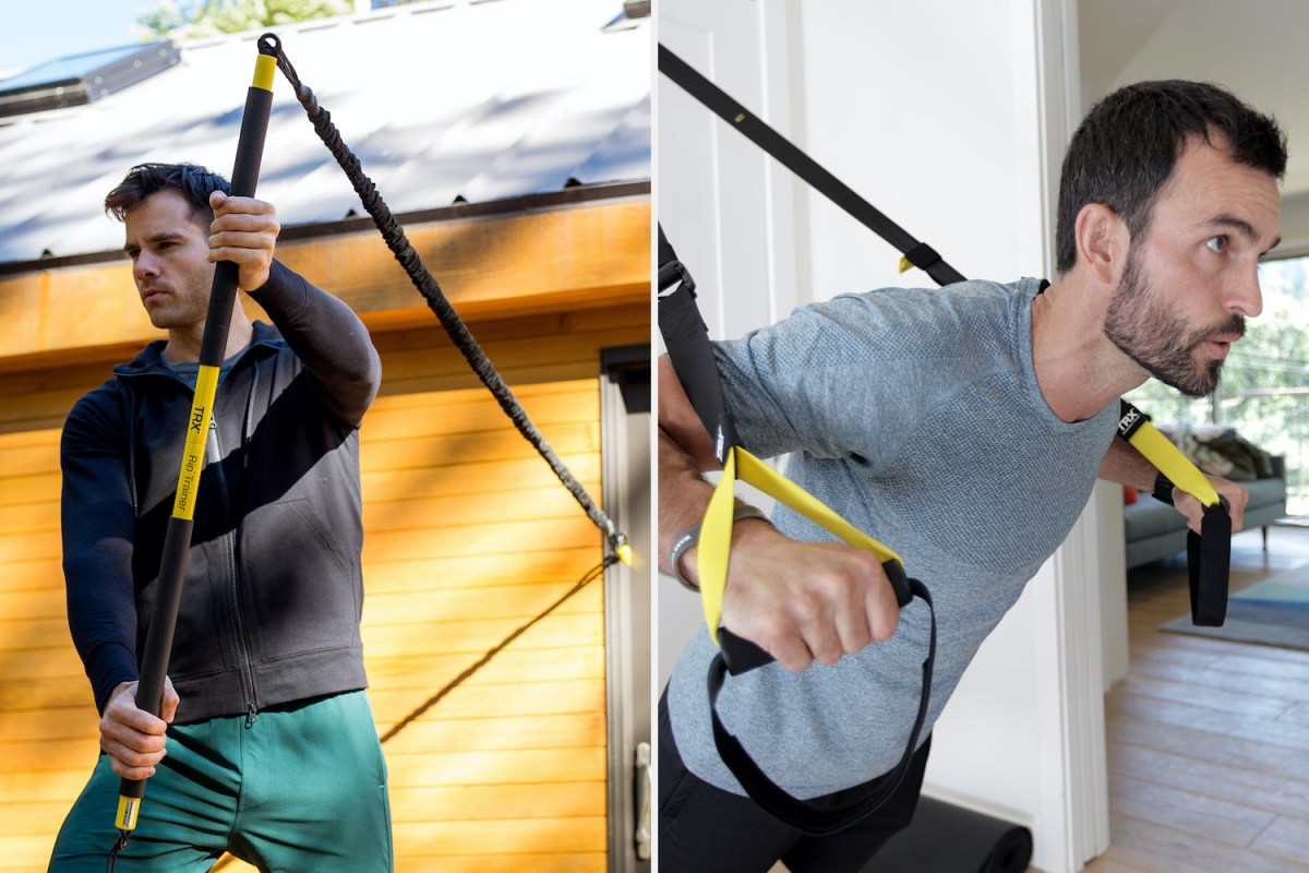TRX Suspension Fitness System and Rip Trainer