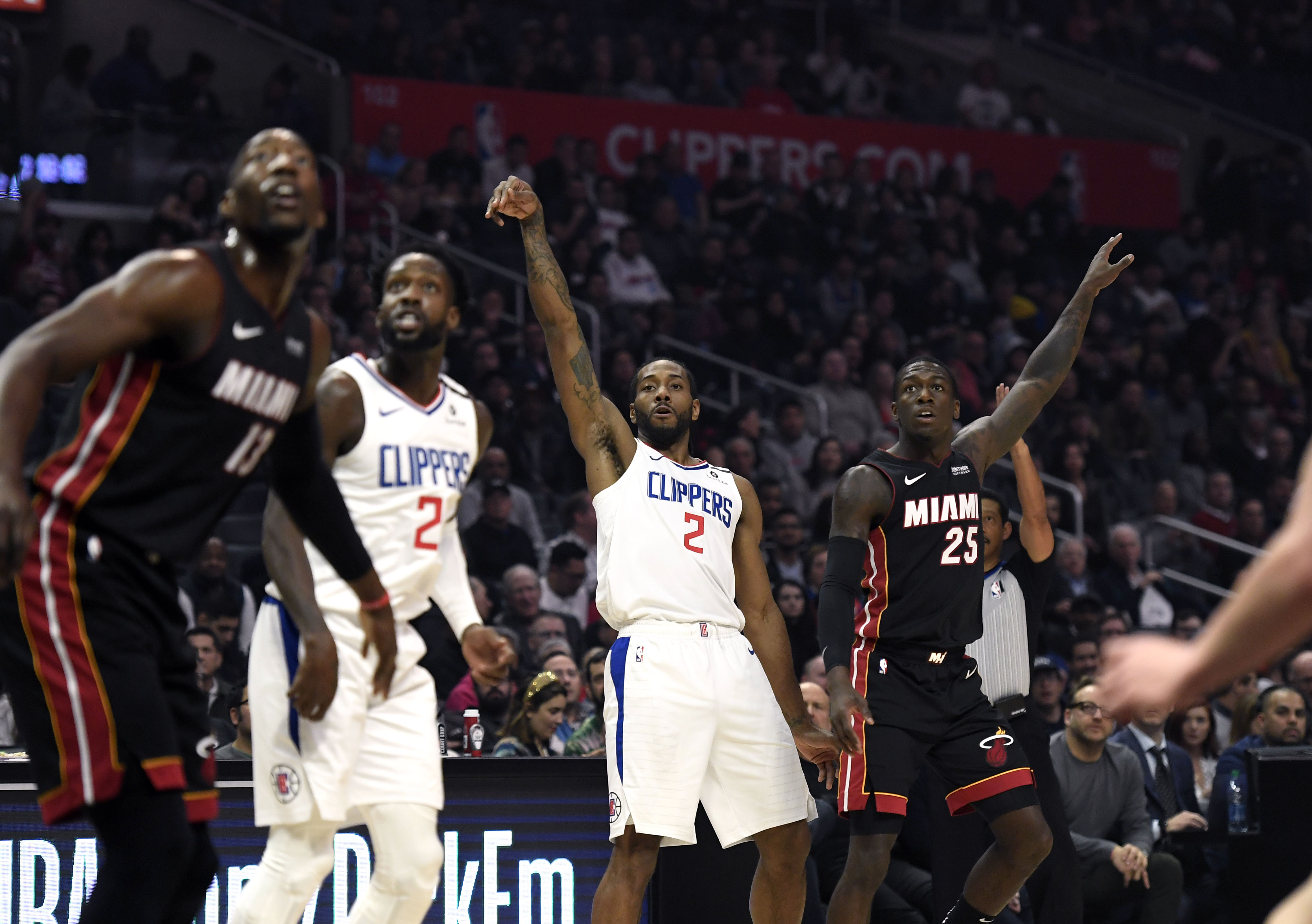The Clippers and Heat were big winners at the trade deadline. 