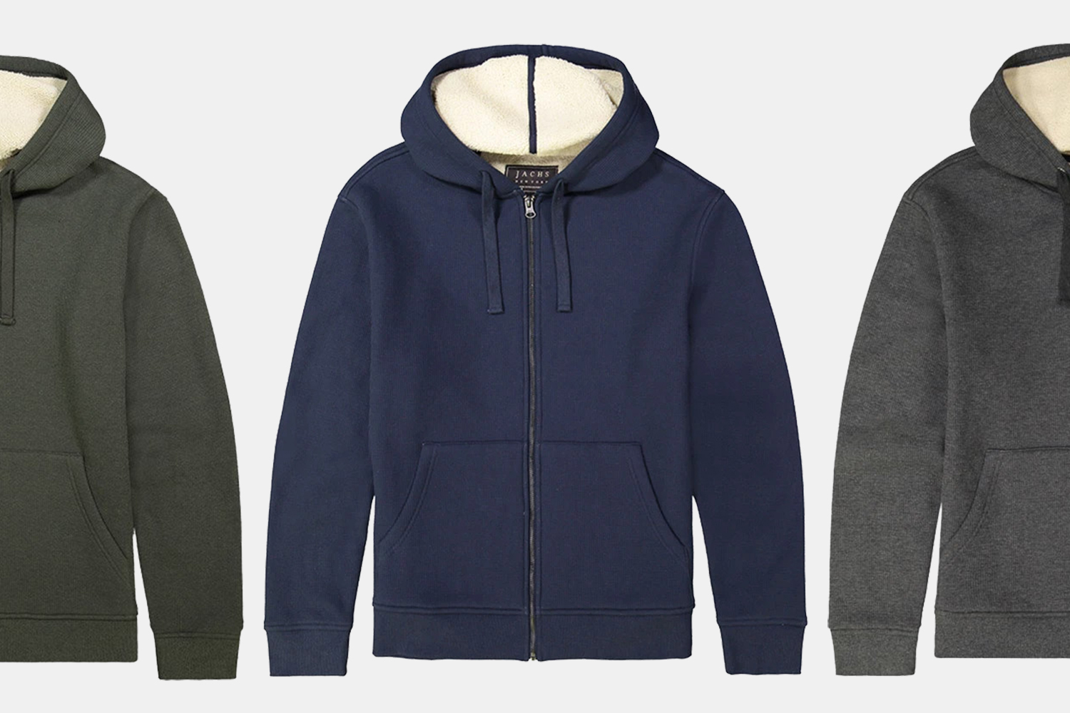 Sherpa-Lined Hoodies for $20 at Jachs 