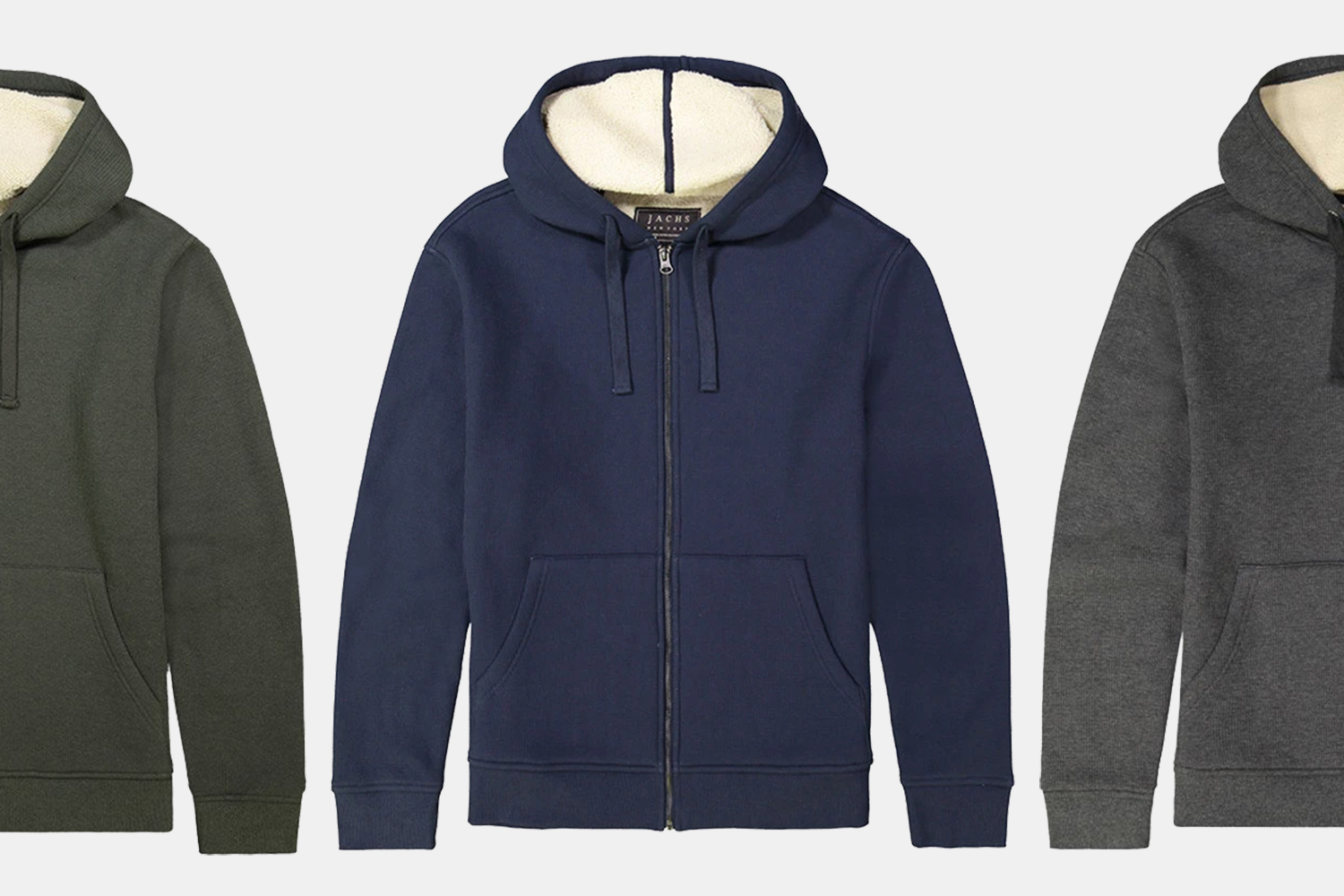 Jachs Sherpa-Lined Hoodies Winter Blowout Sale