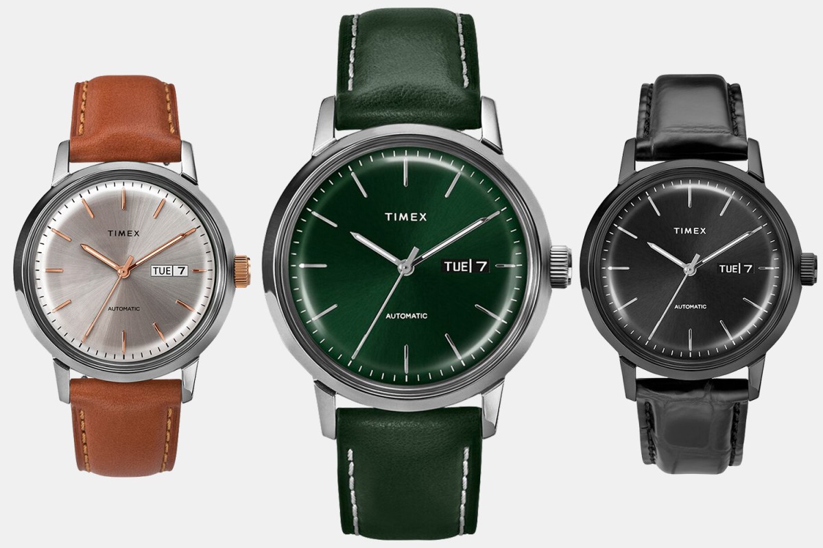Timex Marlin Automatic Watch New Colors