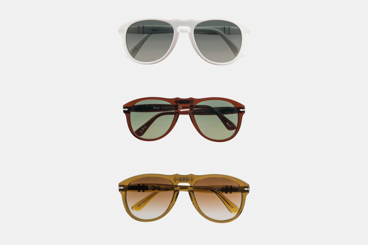 Persol Teams Up with A.P.C. for Its First Collab in 50 Years