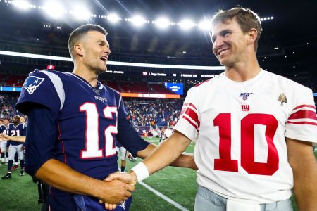 Tom Brady Rumored as Eli Manning's Successor for Giants