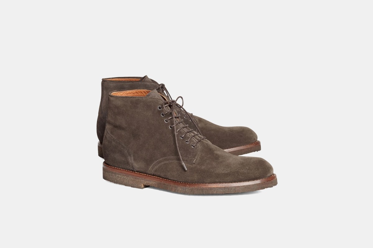 Deal: These Brooks Brothers Suede Boots Are $200 Off