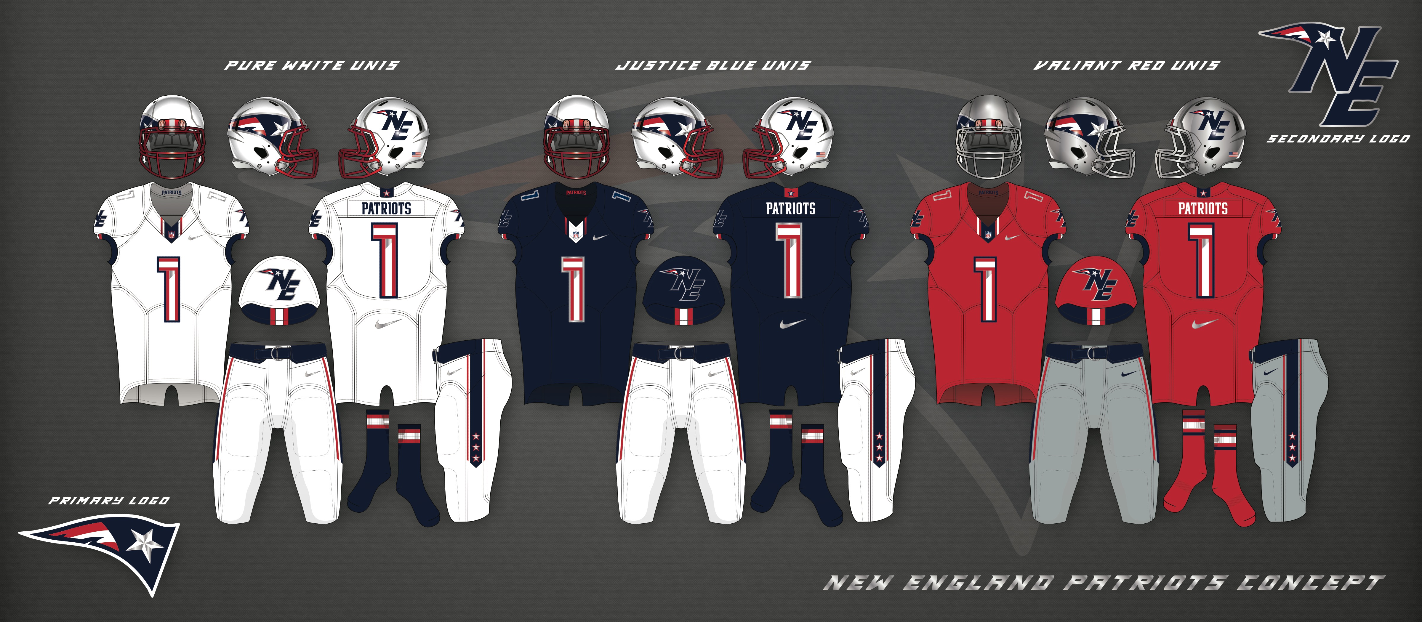 Results Uni Watch Readers Redesign The Patriots Uniforms Insidehook