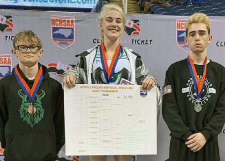 Teenage Girl Wins North Carolina High School Wrestling Title