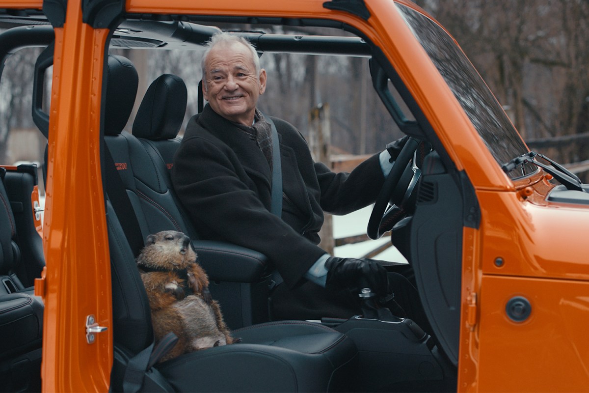 Best Super Bowl Commercials: Bill Murray in a Jeep Gladiator for "Groundhog Day"