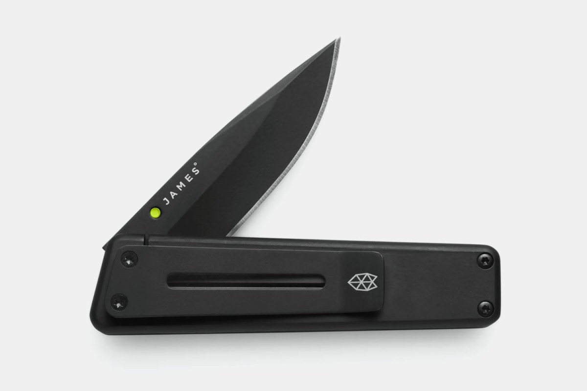 Black Chapter Knife from The James Brand