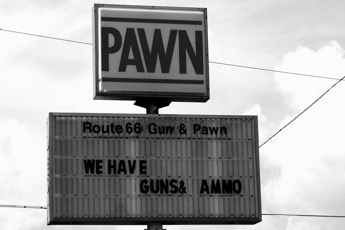Pawn shop sign