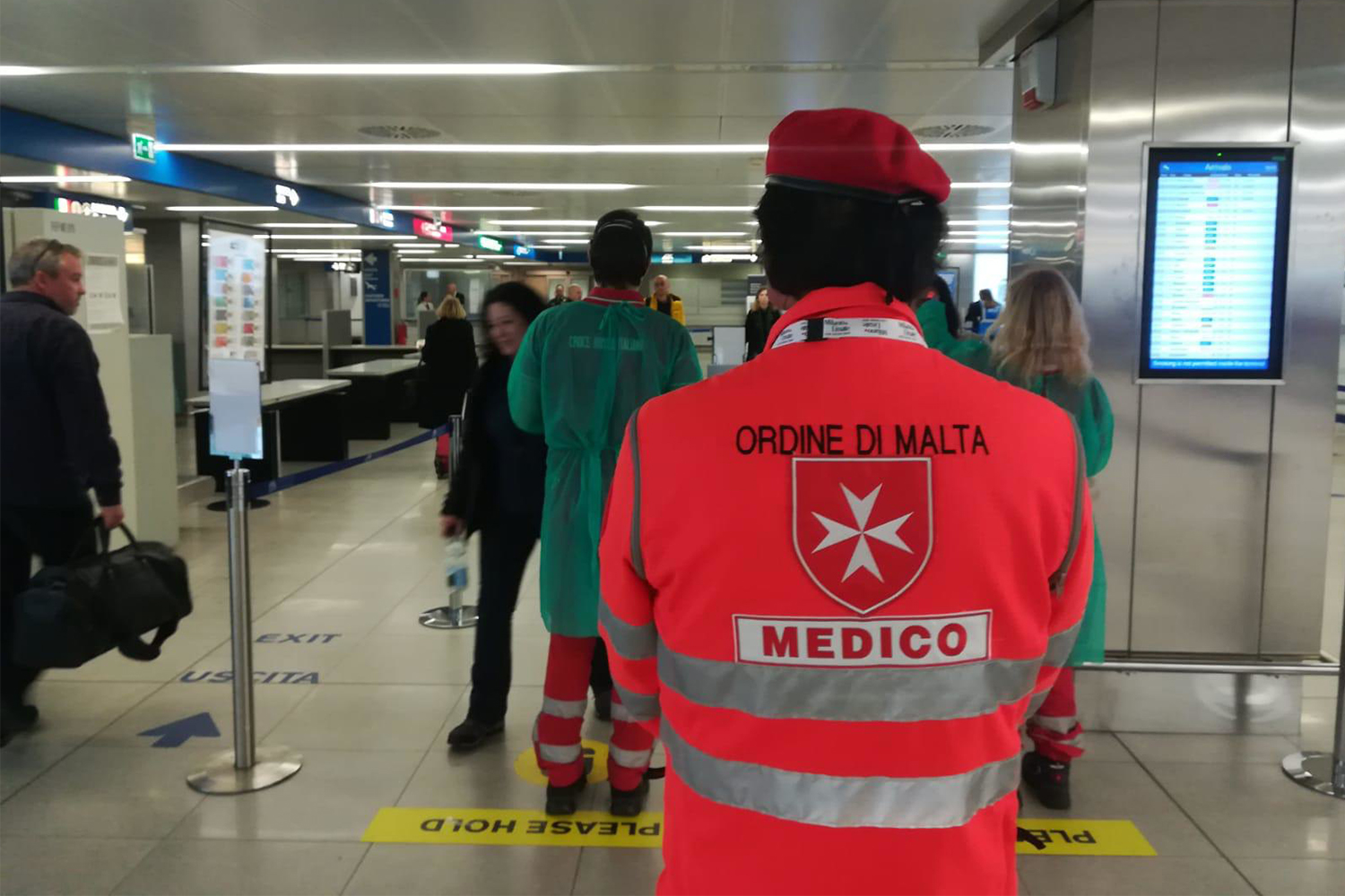 Medical personnel and coronavirus