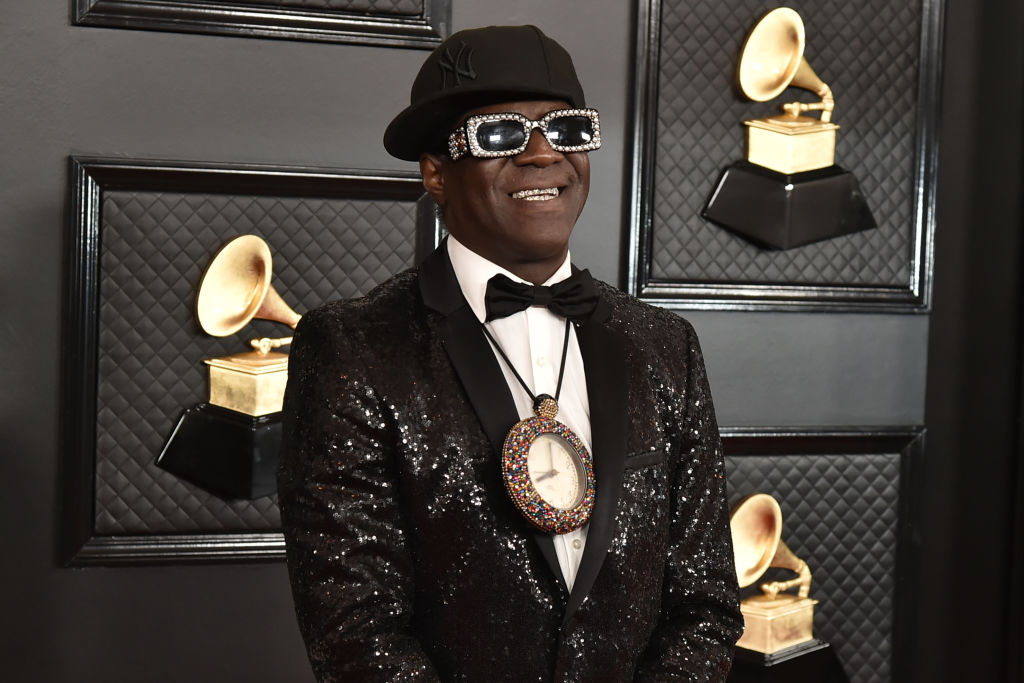 Flavor Flav attends the 62nd Annual Grammy Awards at Staples Center on January 26, 2020 in Los Angeles, CA. (Photo by David Crotty/Patrick McMullan via Getty Images)