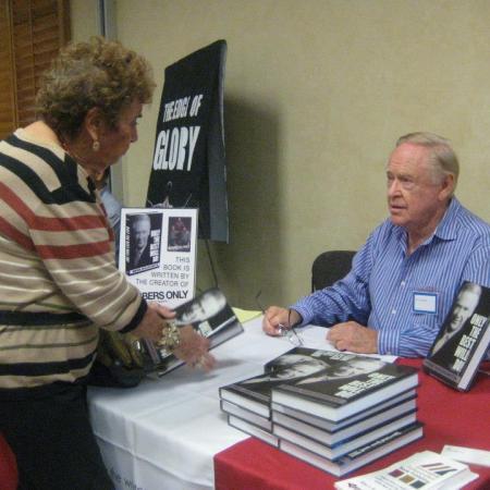 Herb Goldsmith at a book event