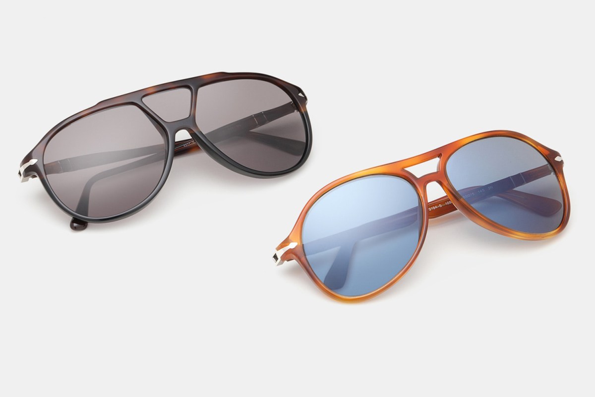 Two pairs of aviator sunglasses
