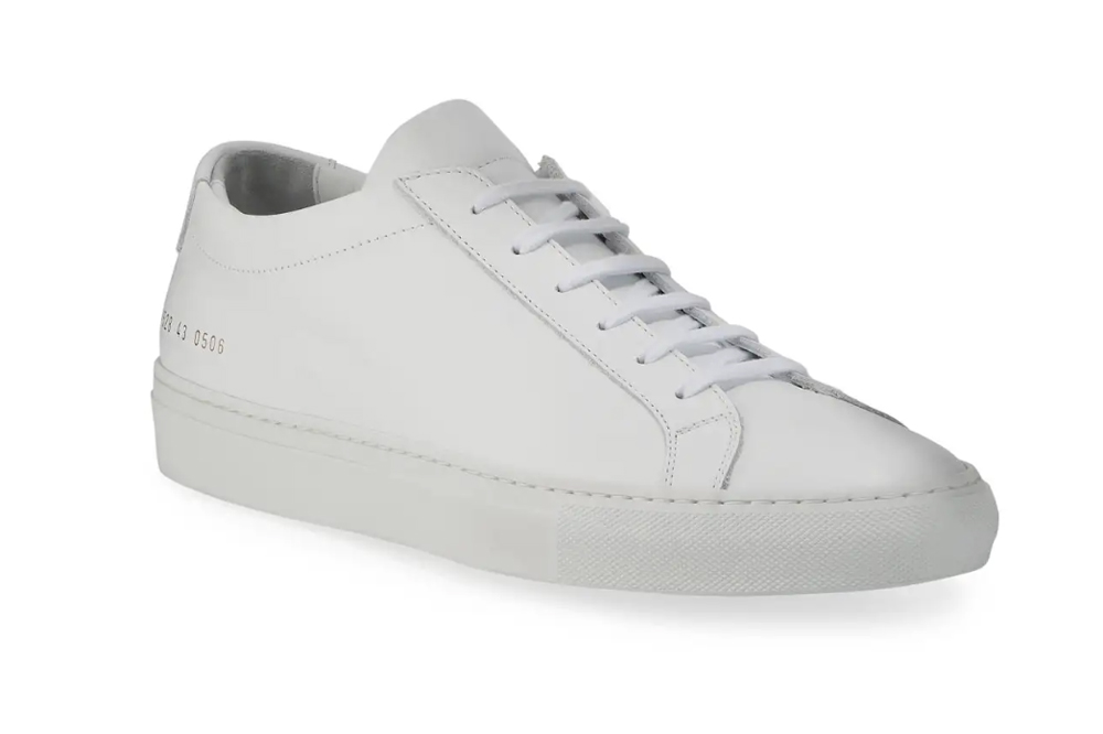Achilles Leather Low-Top Sneakers, White
Common Projects