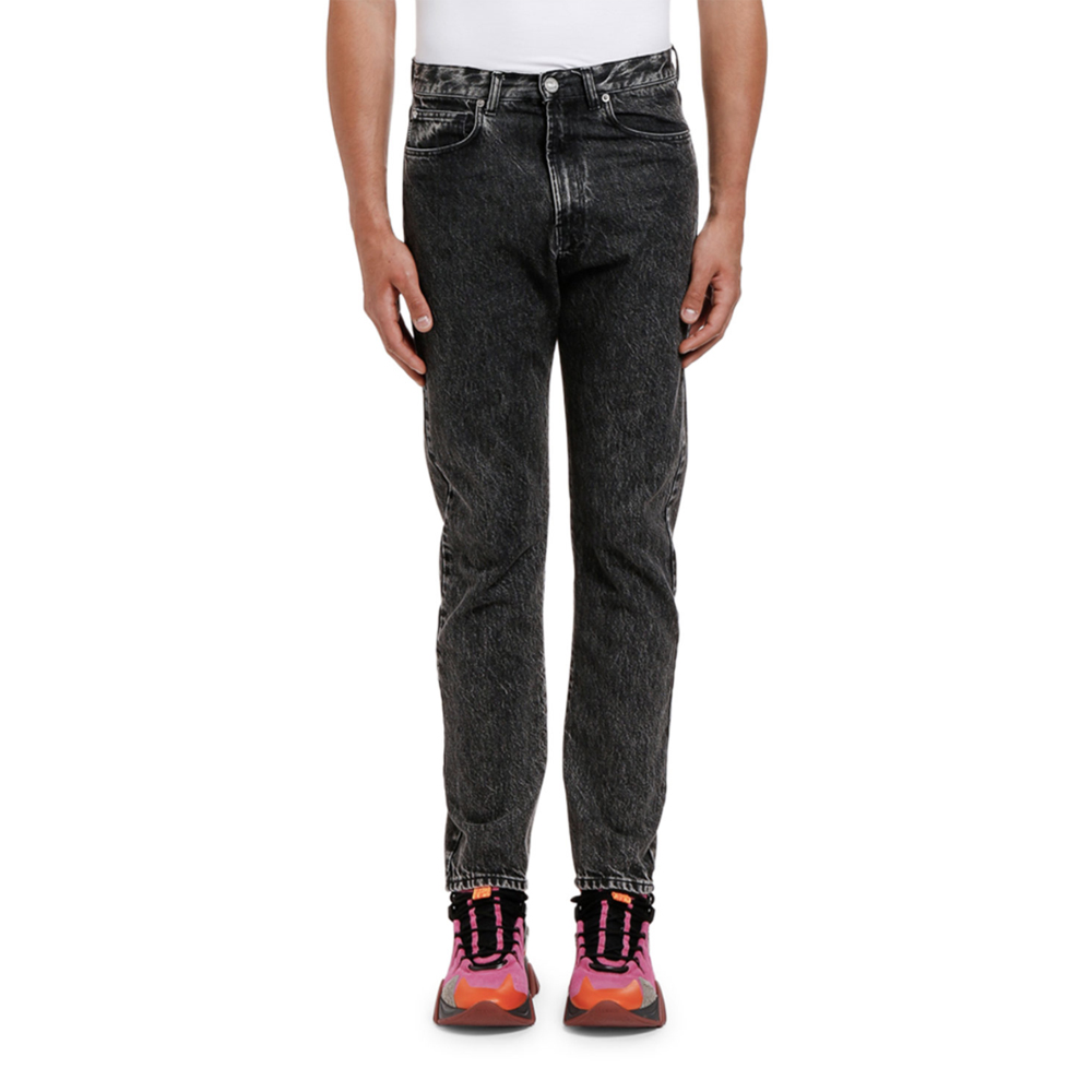 Relaxed Washed Denim Jeans
Versace