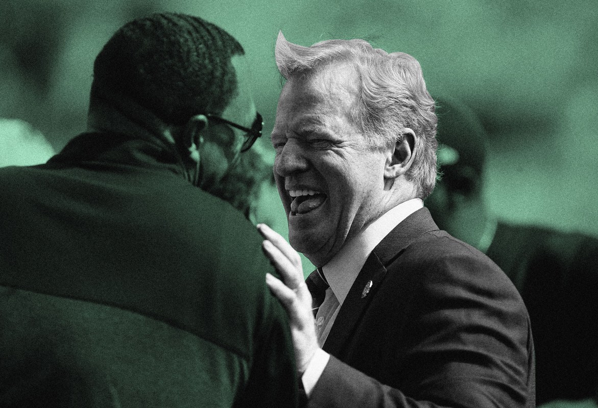 Death, taxes and Roger Goodell getting the last laugh