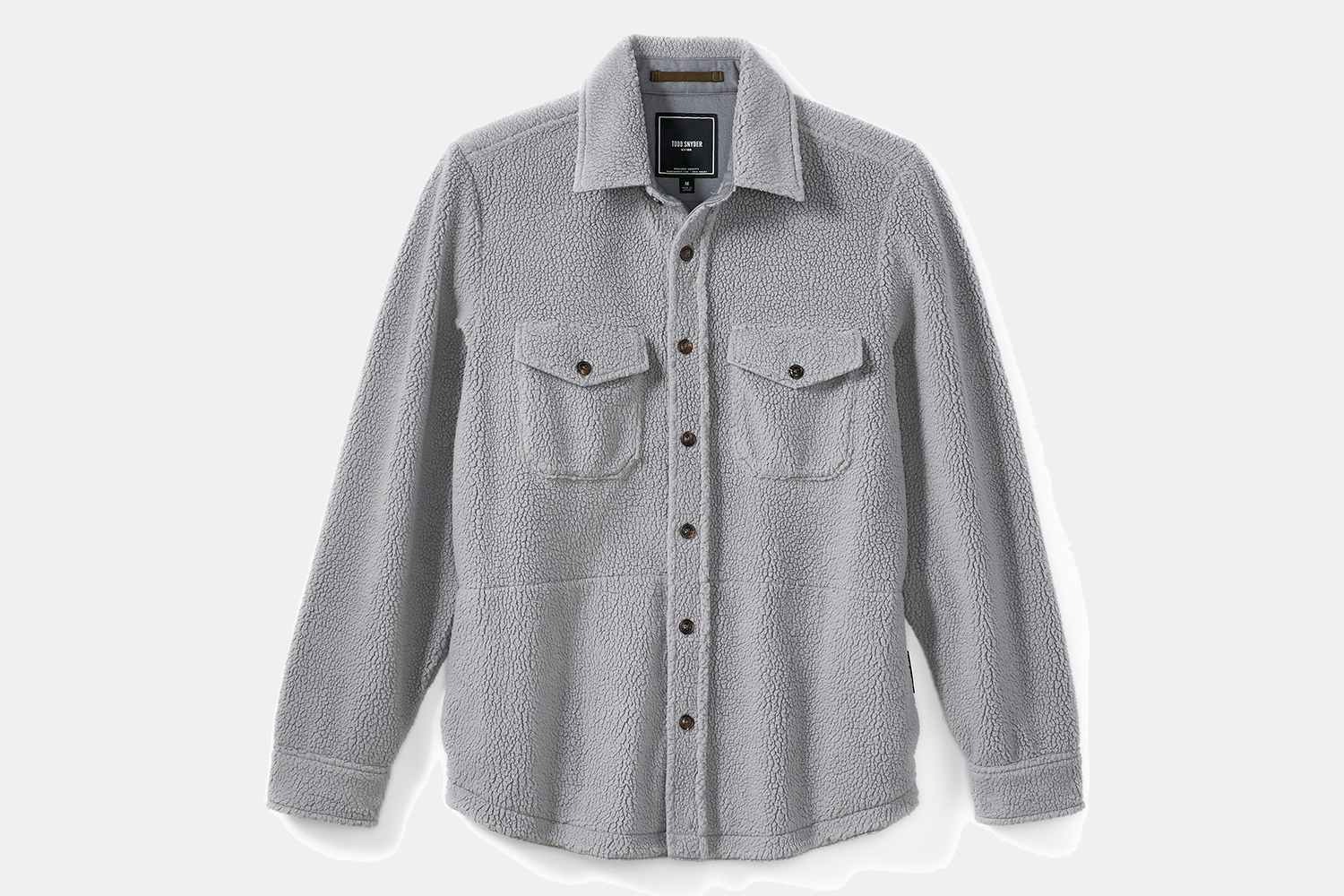 Grey overshirt from Todd Snyder